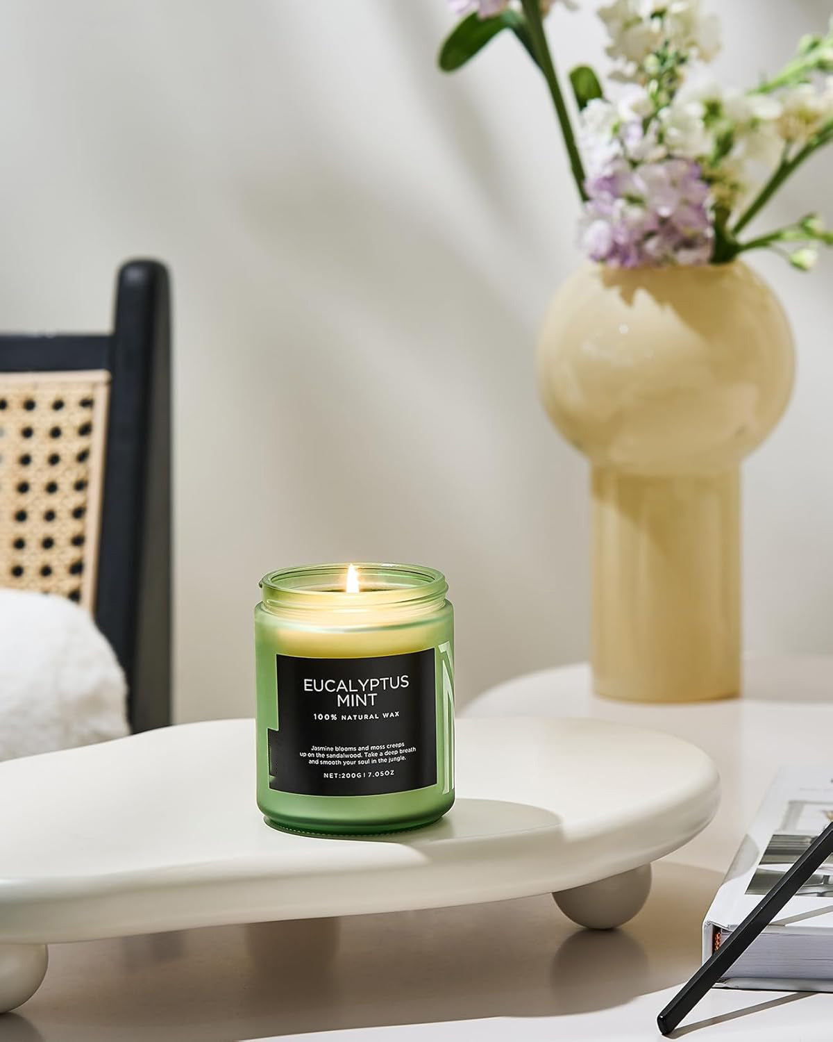 Eucalyptus Mint – Minimalist Soy Candle